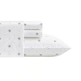 Full size Coastal Beach Starfish White Navy Red 100-Percent Cotton Sheet Set