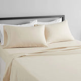 Full Ivory 100-Percent Egyptian Cotton 1000 Thread Count 4-Piece Sheet Set