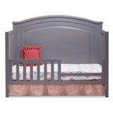 SF Home Solid Wood Toddler Bed Rail in Grey Finish - Crib Sold Separately