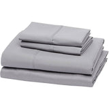 King size Silver Grey 100-Percent Egyptian Cotton 1000 Thread Count Sheet Set