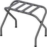 Sturdy Grey Metal Folding Luggage Rack