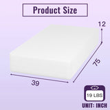 Twin size 12-inch Charcoal Infused Memory Foam Mattress with Removable Cover