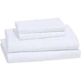 Twin 3-Piece Egyptian 100-Percent Cotton 1000 Thread Count Sheet Set - White