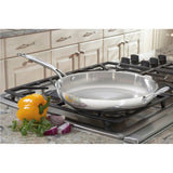 12 Inch Cool Touch Stainless Steel Skillet