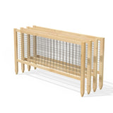 4 Pack Cedar Garden Trellis Set - 45 x 23.5 inch Each - Made in USA