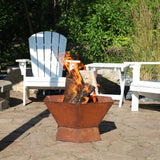 23 Inch  Rustic Steel Affinity Fire Pit